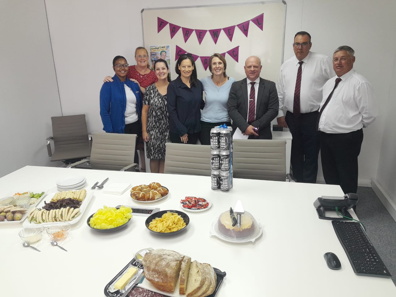 Craig Holmes farewell