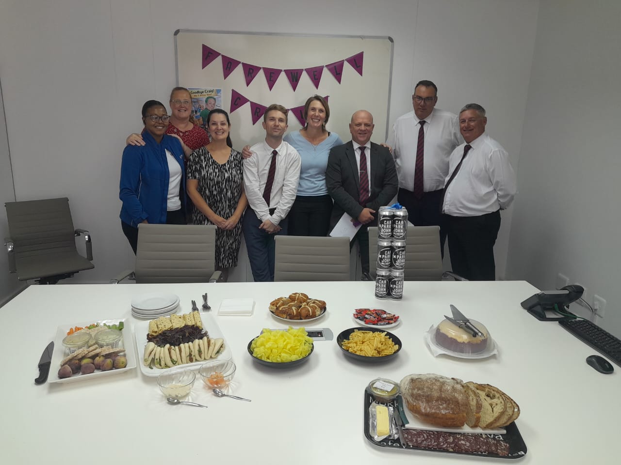 Craig Holmes farewell